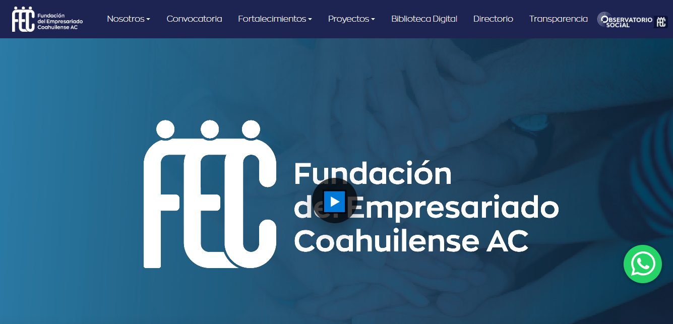 FECOAHUILA — Portal institucional cooperativo en Coahuila